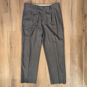 L.L. Bean Comfort Waist Wool Dress Pants – Men’s Size 40W x 34L (Measured)